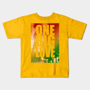 GreenSkinMango One Big Love BaliMango 2020 Kids T-Shirt